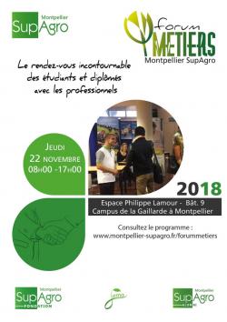 Affiche Forum des Métiers 2018