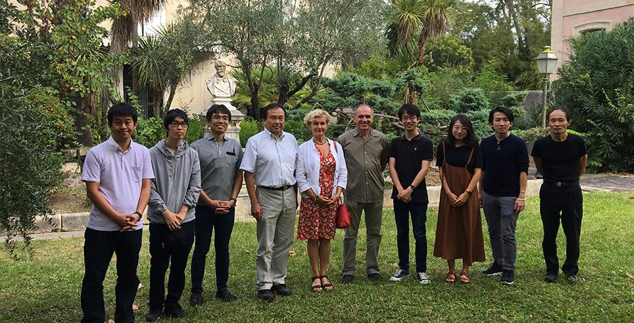 Rencontre entre la délégation japonaise et les représentants de Montpellier SupAgro et de MUSE