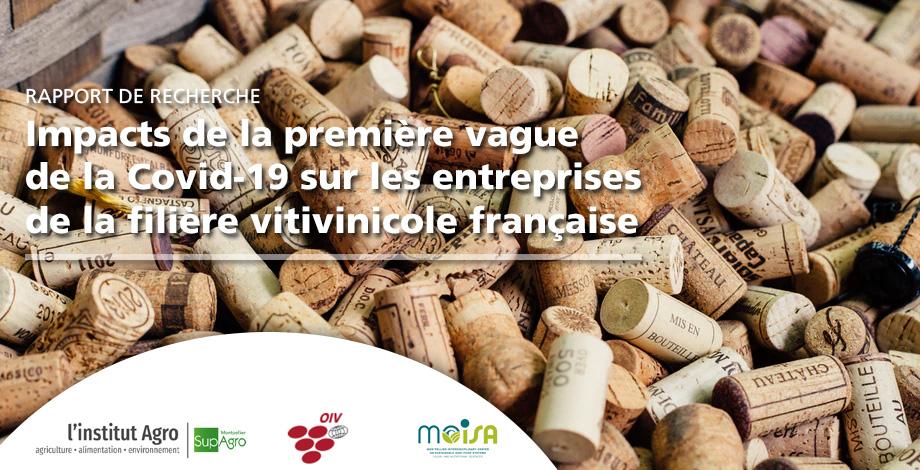 Impacts de la première vague de la Covid-19 sur les entreprises de la filière vitivinicole française